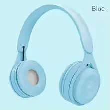 Macaron Headphones Kids Wireless Bluetooth Headphone Stereo Headband Gaming Headset with Mic Gamer Girl Gift for Mobile Tablet view 16