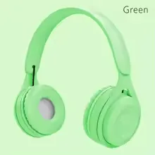 Macaron Headphones Kids Wireless Bluetooth Headphone Stereo Headband Gaming Headset with Mic Gamer Girl Gift for Mobile Tablet view 17