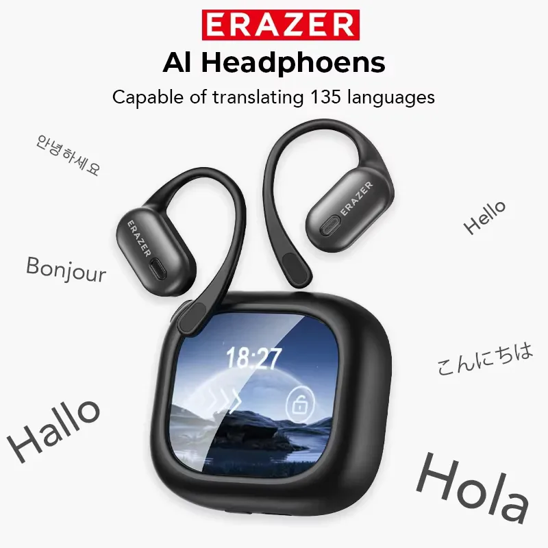 ERAZER XF38 Bluetooth AI Translator Earbuds 50H Battery