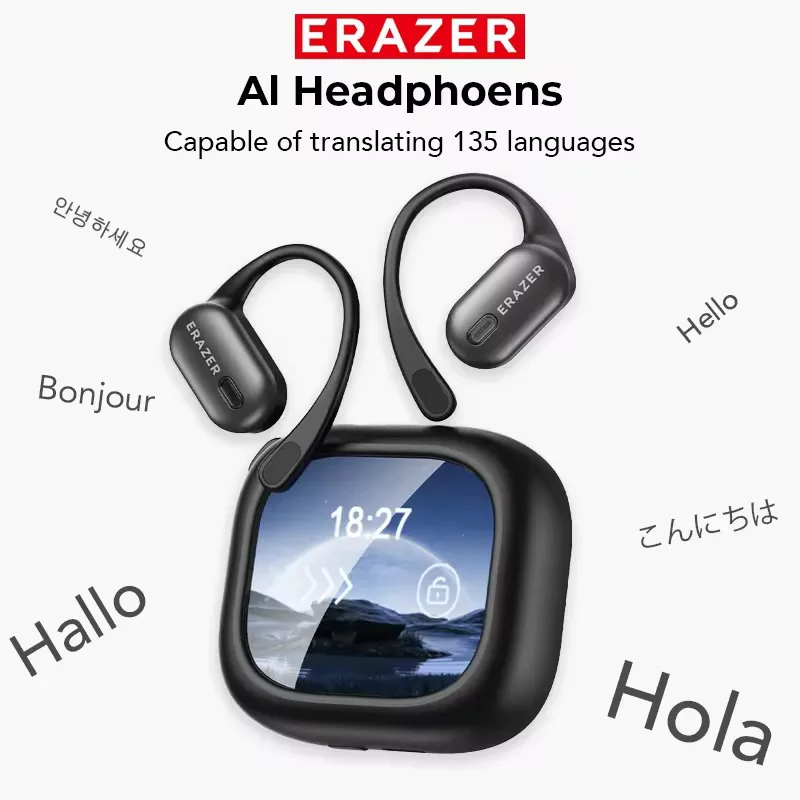 ERAZER XF38 Bluetooth AI Translator Earbuds 50H Battery view 16