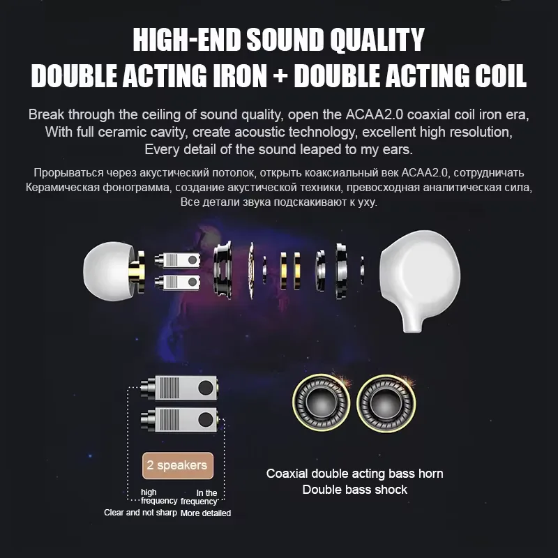 Black Type-C Wired Earphones for Samsung Galaxy S25 S24 S23 view 5