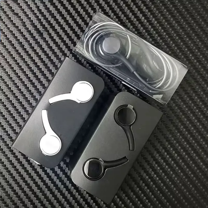Black Type-C Wired Earphones for Samsung Galaxy S25 S24 S23 view 2