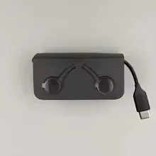 Black Type-C Wired Earphones for Samsung Galaxy S25 S24 S23 view 11