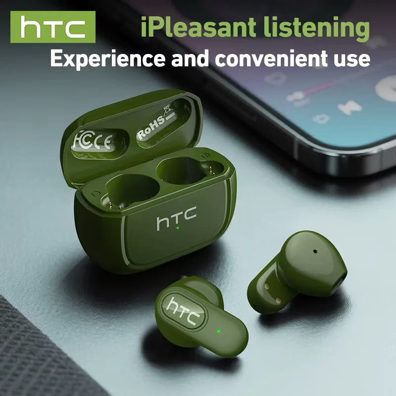 Ai Translation Bluetooth Headphones HTC Wireless Earphones Comfortable Earbuds Clear Sound Quality Earpiece Noise Cancelling Mic view 5
