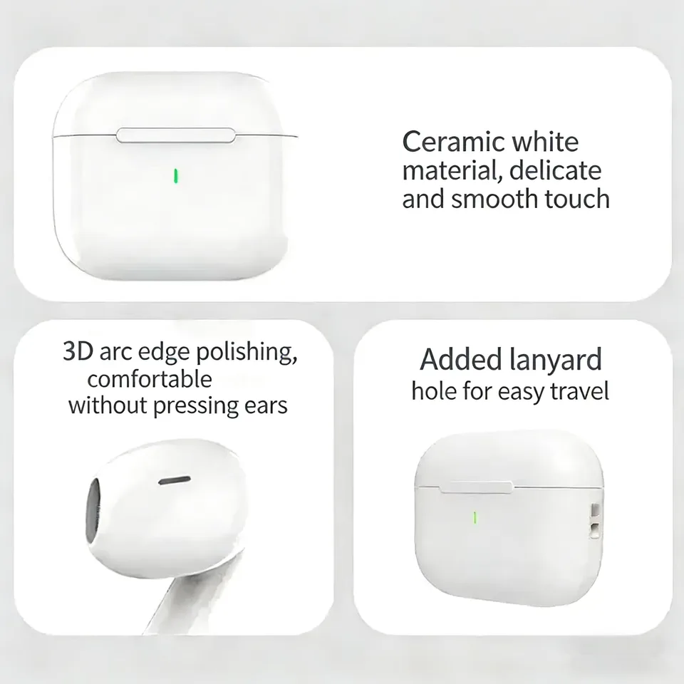 2026 TWS Air Pro Wireless Bluetooth Earphones Headphones HiFi Sound Low Latency Noise Reduction Earbuds for IPhone Android view 6