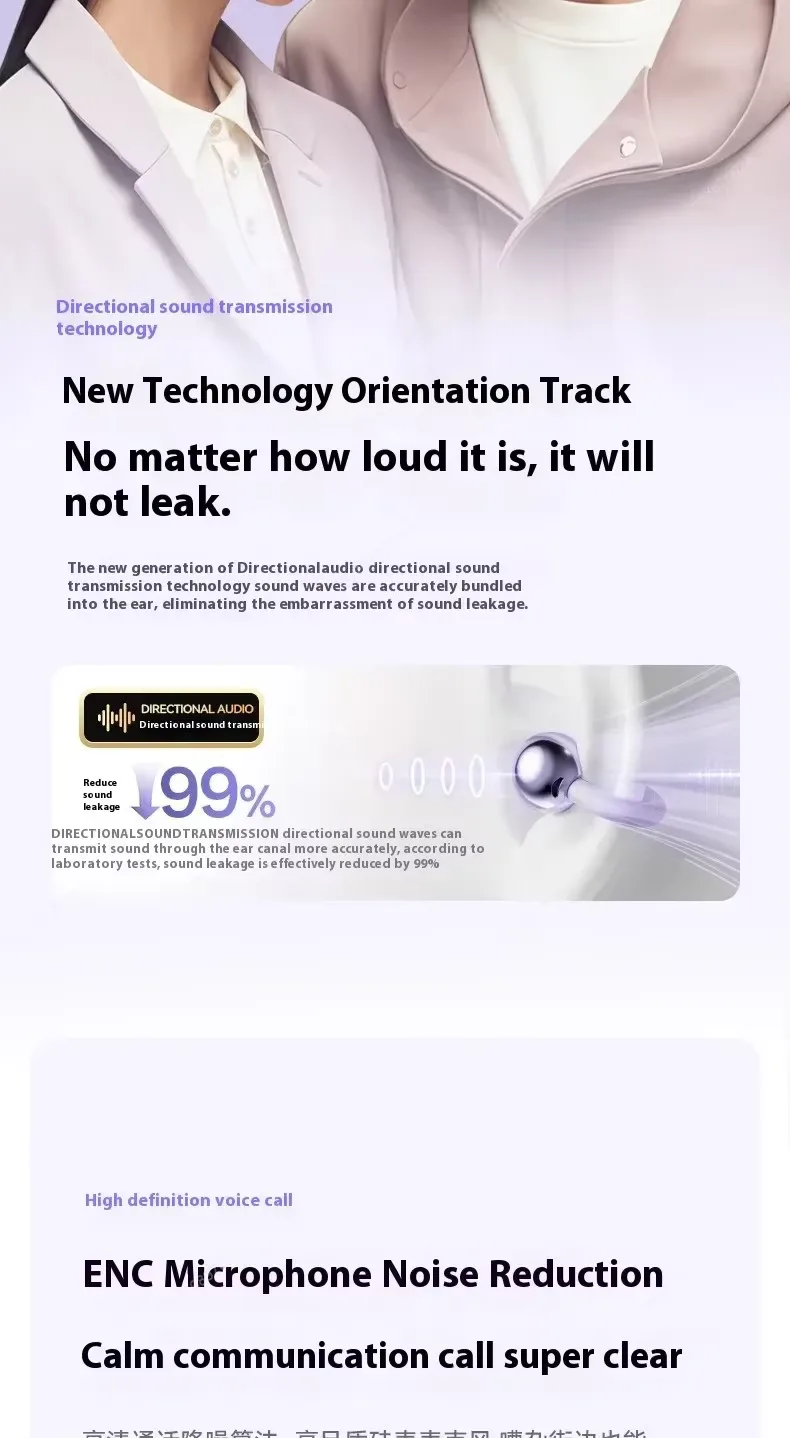 Wireless Bluetooth Earphones Clip-on Q71 Earphone High Sound for Xiaomi Earbuds Led Display Headphones Music Sports Headset
