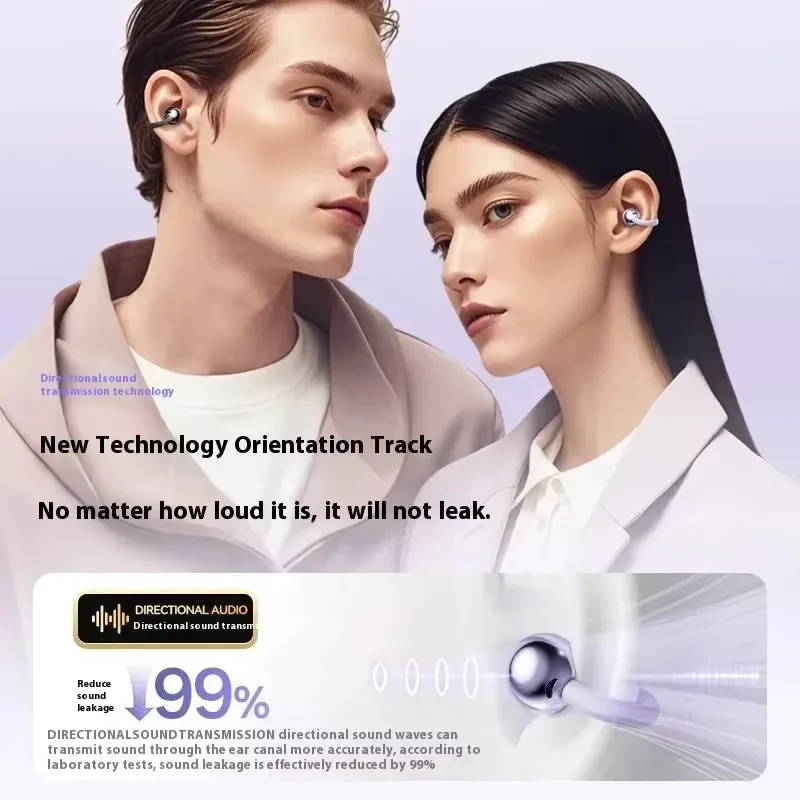 Wireless Bluetooth Earphones Clip-on Q71 Earphone High Sound for Xiaomi Earbuds Led Display Headphones Music Sports Headset view 5