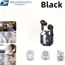 Wireless Earbuds Bluetooth 5.3, ENC Noise Cancelling, LED Battery Display, 3D Stereo Audio, Touch Control, Mini In-Ear Headphone view 16