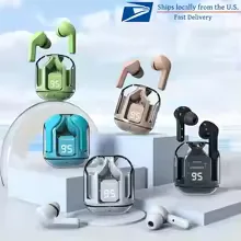 Wireless Earbuds Bluetooth 5.3, ENC Noise Cancelling, LED Battery Display, 3D Stereo Audio, Touch Control, Mini In-Ear Headphone view 7