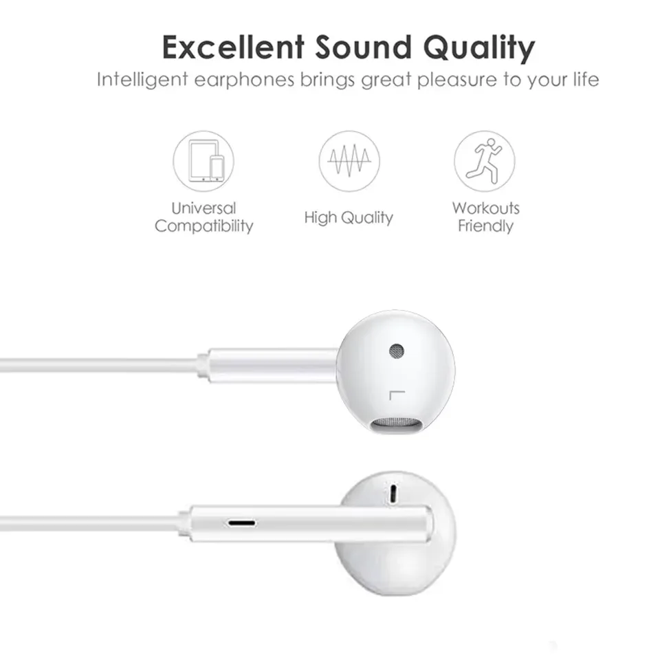 For Apple iPhone 14 Lighting Earphones 13 12 11 Pro Max XR XS X SE 7 8 6 Plus Bluetooth In Ear Wired Earbuds Phone Accessories view 3