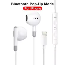 For Apple iPhone 14 Lighting Earphones 13 12 11 Pro Max XR XS X SE 7 8 6 Plus Bluetooth In Ear Wired Earbuds Phone Accessories view 13