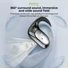 Bluetooth Auricles HTC NE35 2026 AI Real-Time Language Translator Earbuds 134 Languages BT6.0 IPX5 90H Battery Wireless Headset view 10