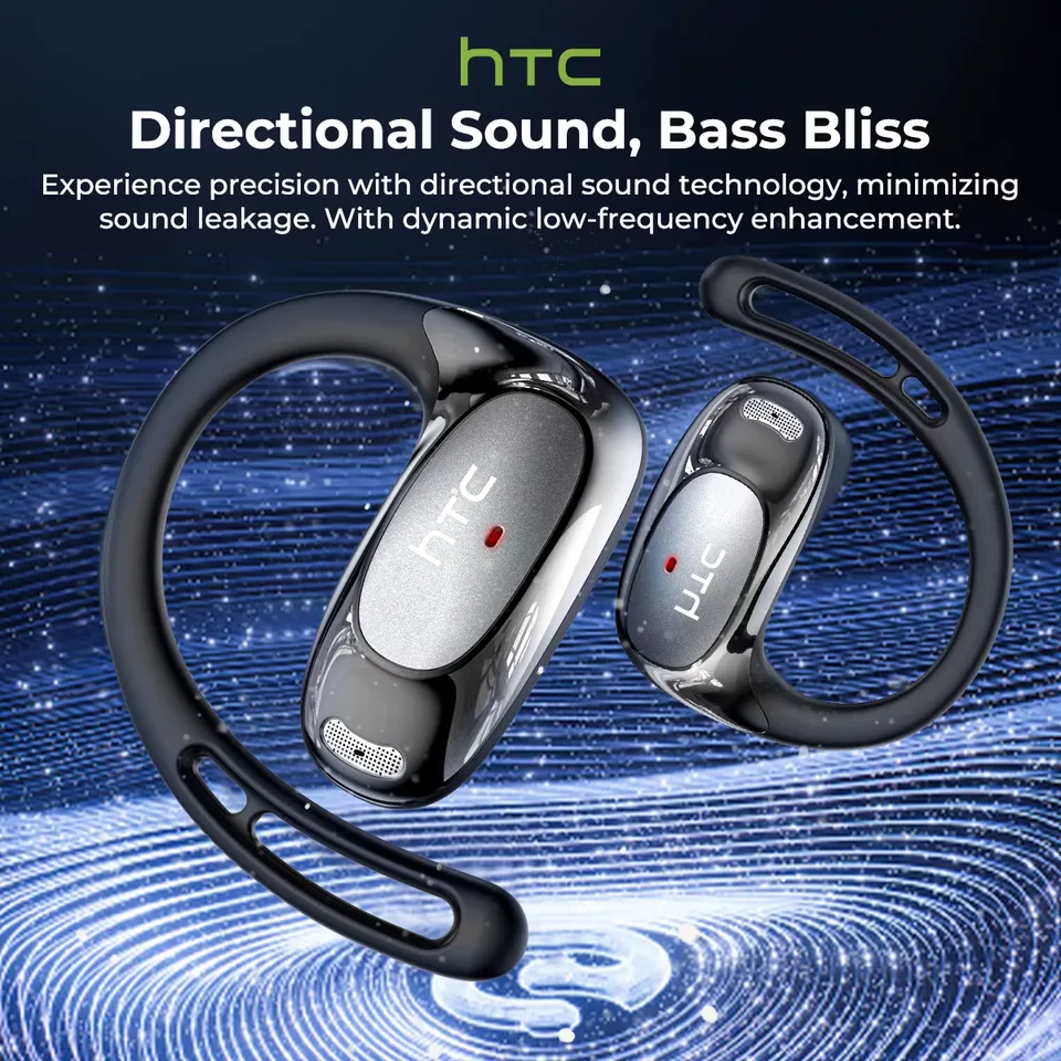 Bluetooth Auricles HTC NE35 2026 AI Real-Time Language Translator Earbuds 134 Languages BT6.0 IPX5 90H Battery Wireless Headset view 4