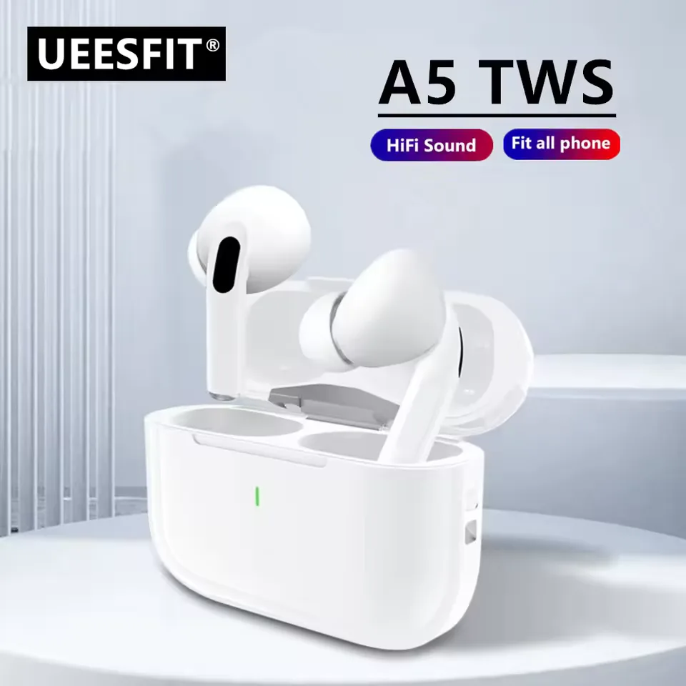 UEESFIT A5 TWS Wireless Bluetooth Earphones Noise Cancelling ANC Earbuds Sports Headphones HiFI Stereo Sound Headset With Mic view 18