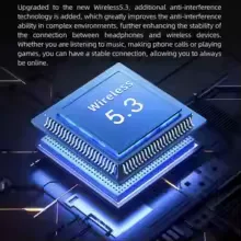 UEESFIT A5 TWS Wireless Bluetooth Earphones Noise Cancelling ANC Earbuds Sports Headphones HiFI Stereo Sound Headset With Mic view 9