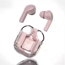 TWS In-ear Wireless Earbuds in a Transparent Design Are Feature Stereo Sound for Both Ears, a Beautiful Transparent Body view 14