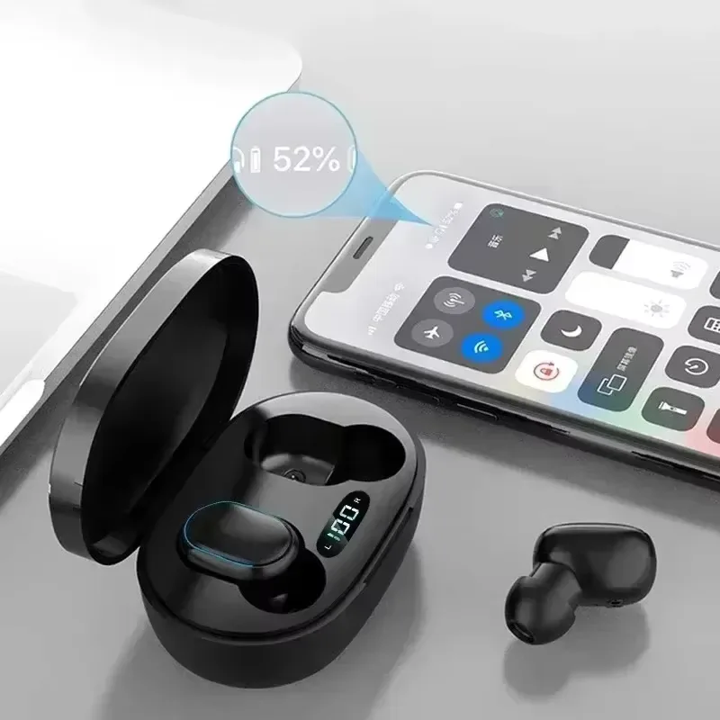 TWS E7S Wireless Earbuds Bluetooth 5.0 Stereo Sport Headphones with Microphone Charging Box for Smartphone view 3