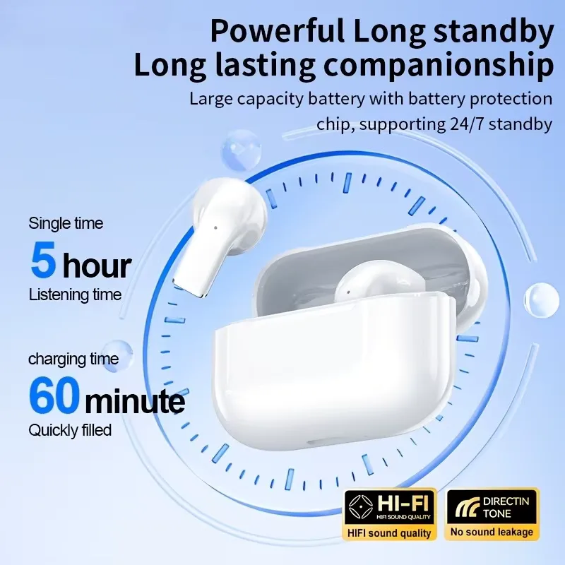 Wireless Ear Couple Mini Headphones TWS Earbuds for Android for iPhone Cellphone Gaming Earpieces Smart Headphones view 3
