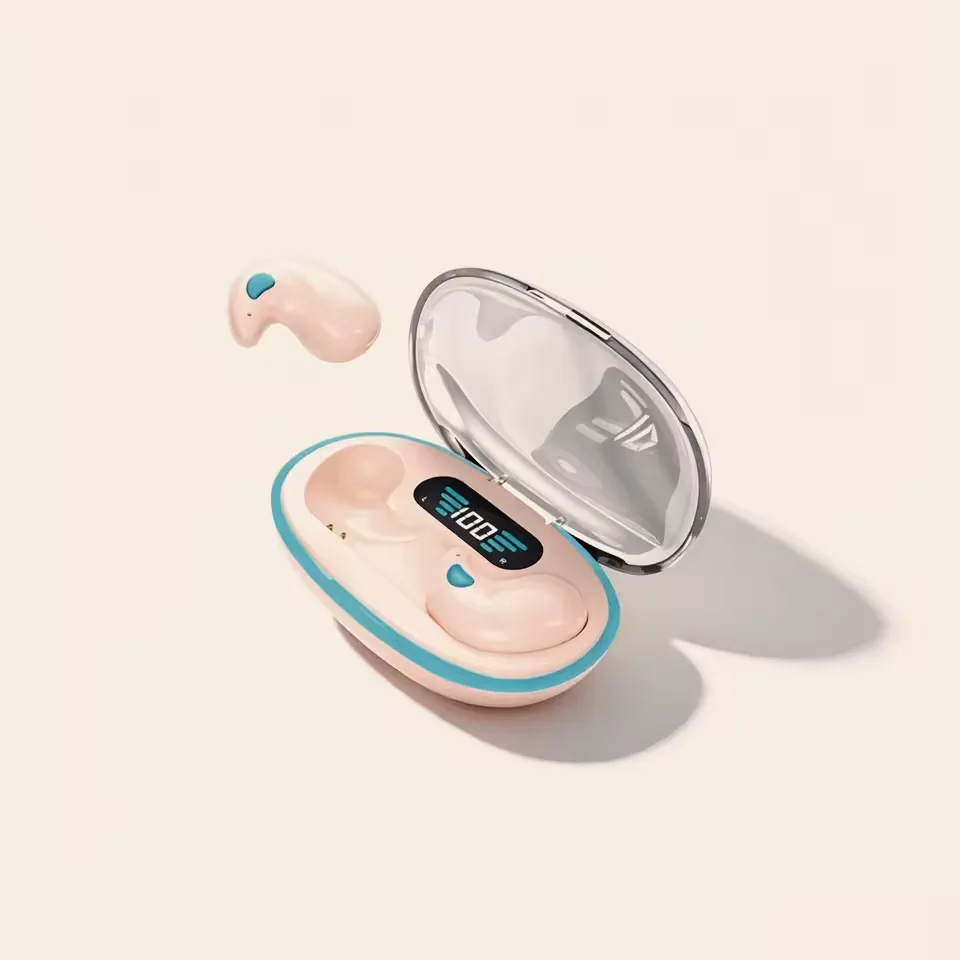 New Bluetooth 5.3 Wireless Earbuds for Sleeping Mini Design Portable Audio for Small Ears Ultra-Mini Sleep Earphones With Mic view 17