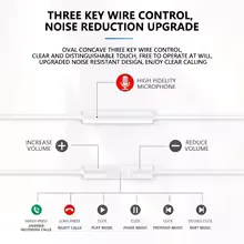 Type-C Wired Earphones, Compatible with Apple ios 16/15, Universal Wired Headphones with Buttons, High-Quality Sound, Clear Calls view 12