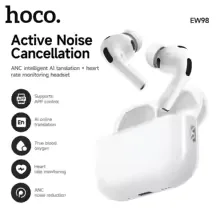 HOCO EW98 Pro 3 ANC Noise Reduction Bluetooth Earphone Heart Rate Monitoring Wireless Earbuds Headsets App Translation Function view 7