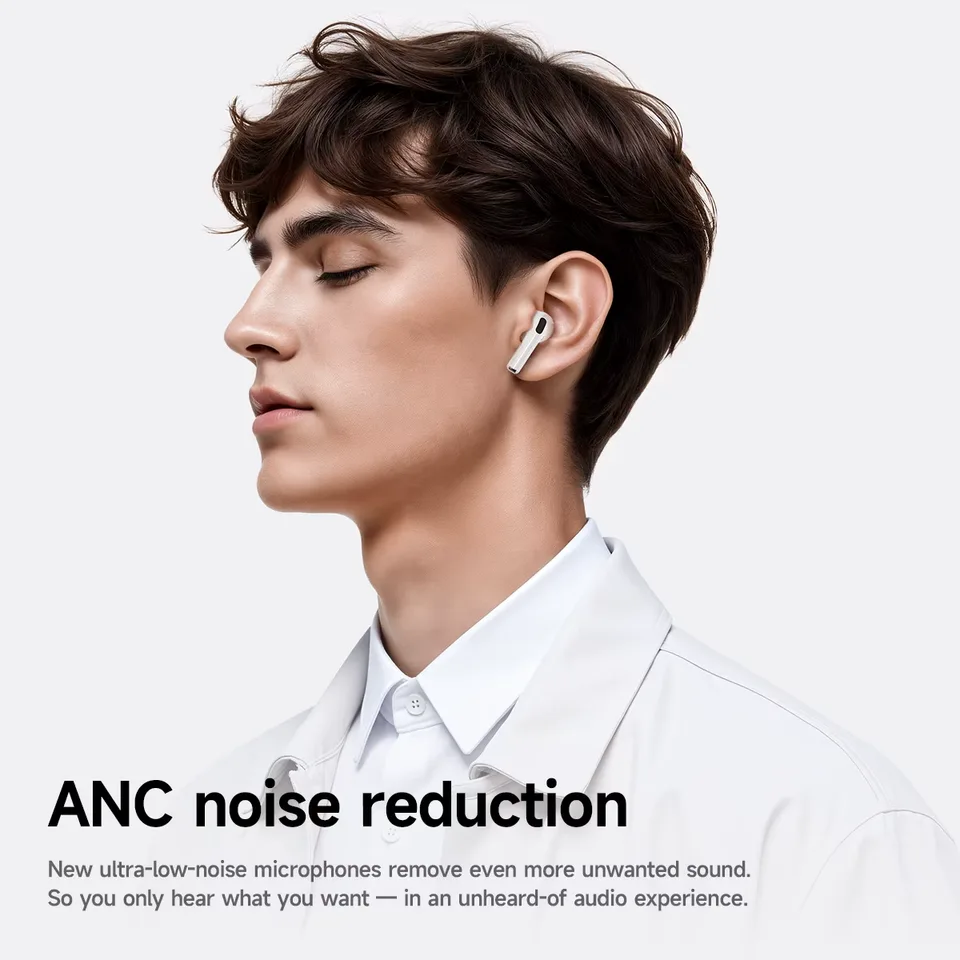 HOCO EW98 Pro 3 ANC Noise Reduction Bluetooth Earphone Heart Rate Monitoring Wireless Earbuds Headsets App Translation Function view 2