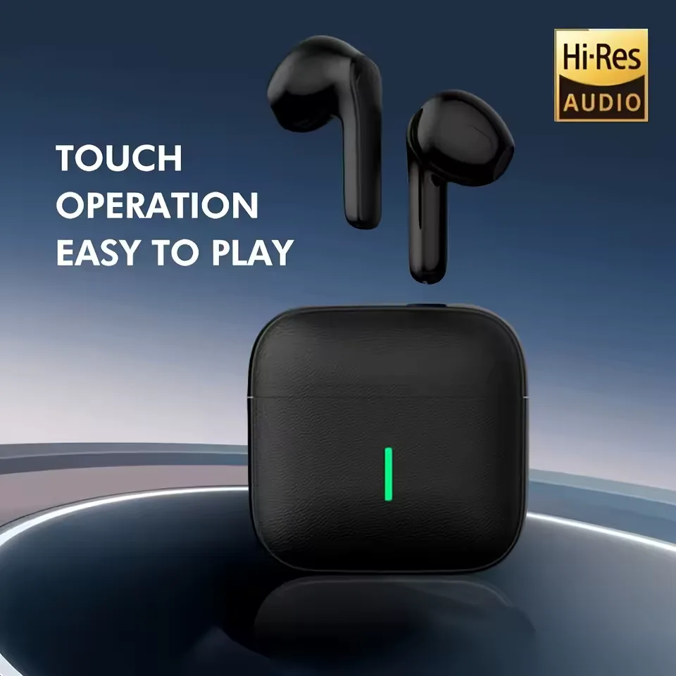 HD Wireless Headphones - Long Battery Life, Compact Dual Stereo In-Ear Headphones for Sports and Gaming, Noise Cancelling Calls view 13