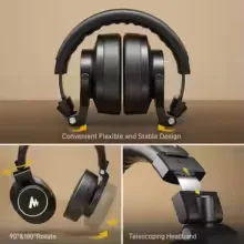 MAONO MH700 Studio Monitor Headphones Mixing DJ Headphone 50mm Driver Professional Over Ear Wired Headset for Recording Podcast view 13