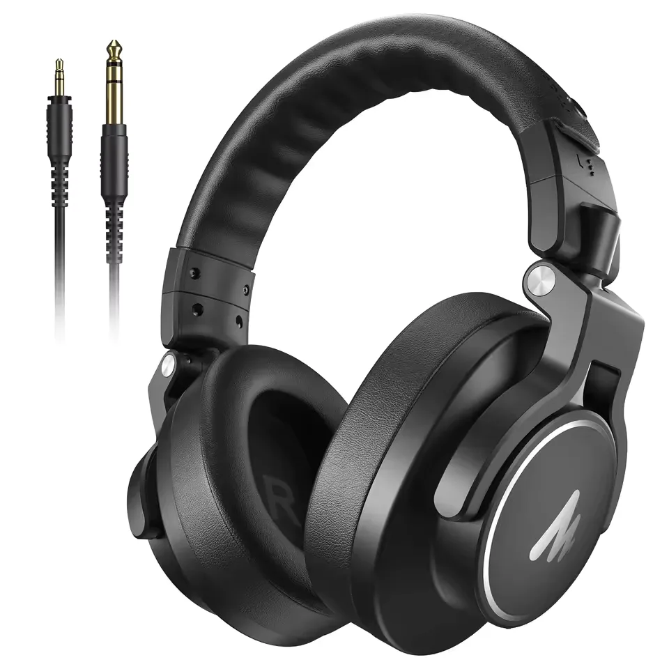 MAONO MH700 Studio Monitor Headphones Mixing DJ Headphone 50mm Driver Professional Over Ear Wired Headset for Recording Podcast view 16
