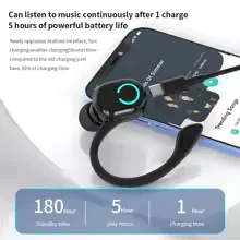 Music Sports Headphones Handsfree Calling Sports Bluetooth Earphones For Mobile Phone Business Calls Handsfree Calling Headset view 11