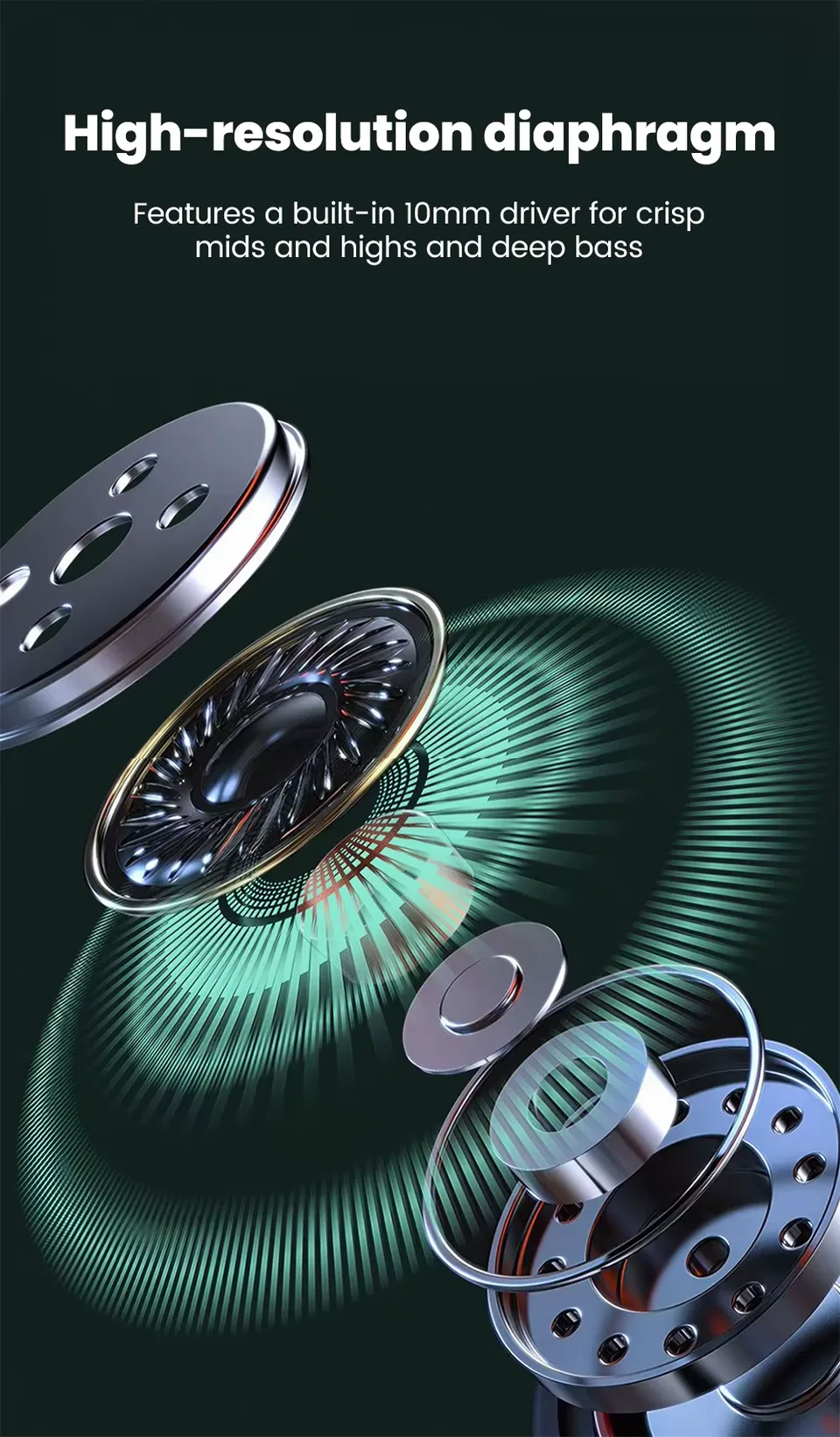 3.5MM/Type C Wired Headphones HiFi Bass Stereo Volume Control Headset With Microphone Sports Wired Earbuds For Huawei Earphones