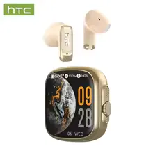 HTC NE72 AI Translate Bluetooth Earphones Wireless Earbuds LED TouchScreen HiFi Stereo Audio Noise Cancellation In-Ear Headphone view 14