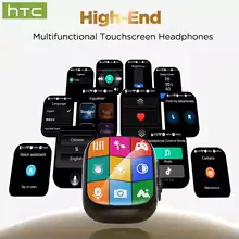 HTC NE72 AI Translate Bluetooth Earphones Wireless Earbuds LED TouchScreen HiFi Stereo Audio Noise Cancellation In-Ear Headphone view 11