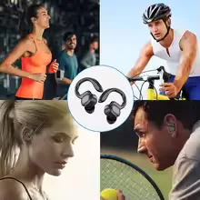 Lenovo Sports Wireless Headphones Bluetooth 5.3 Running Earphones True with Mic Noise Reduction Earhooks Waterproof Headset view 11
