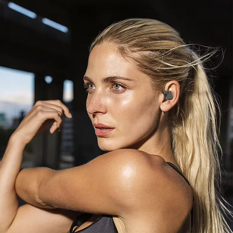 Lenovo Sports Wireless Headphones Bluetooth 5.3 Running Earphones True with Mic Noise Reduction Earhooks Waterproof Headset view 3