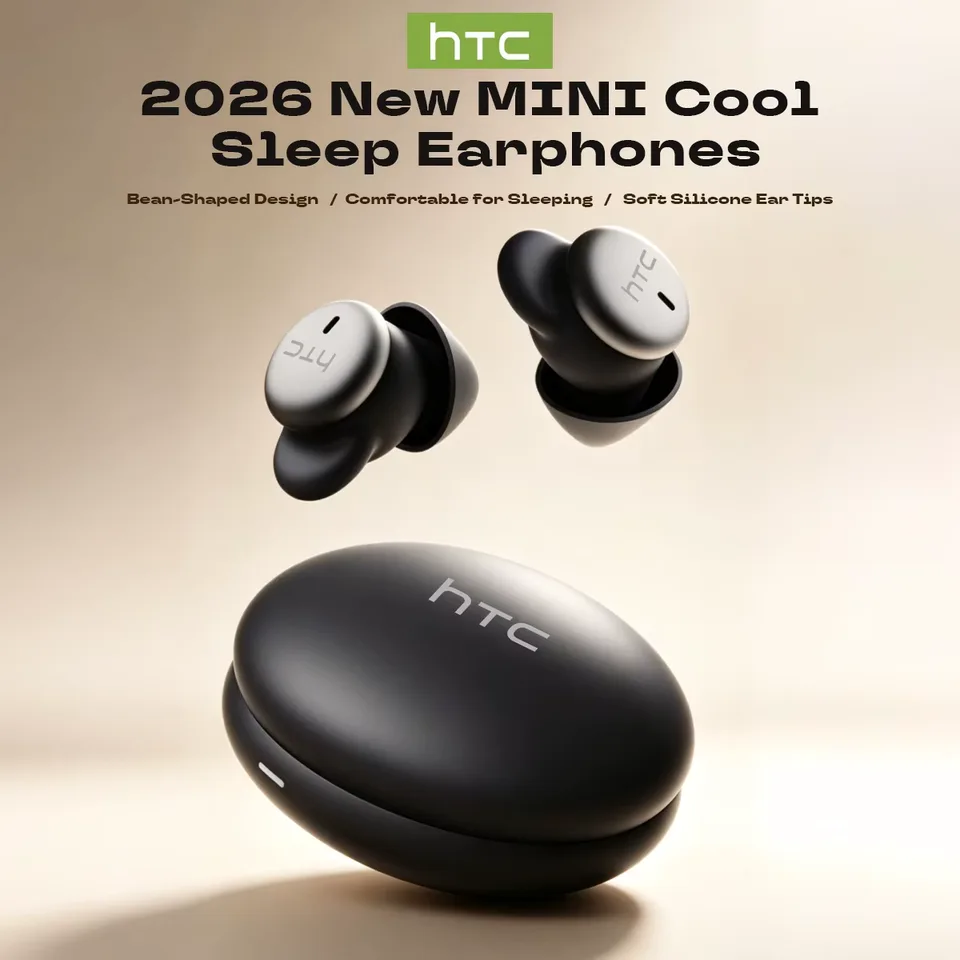 Sleeping aid Earbuds HTC NE92 Noise Reduction Wireless Bluetooth Earphones Comfortable Wearing HIFI Sound Music Headset