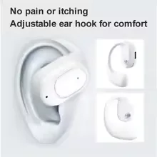 KY2 single wireless earphone air conduction earphone HiFi earhook music sports noise reduction earphone for phones view 10