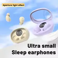 Invisible In Ear Bluetooth Earphones - Sleeping On The Side Without Pressing Your Ears, Unable To Take Off During Exercise, Bass 6D Sound Effects, Low Latency, Dual Noise Cancellation, And Sleep/game Modes, A Gift For Girlfriends/boyfriends view 15