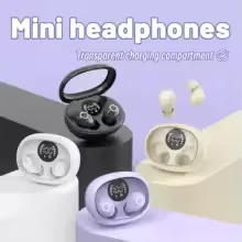 Invisible In Ear Bluetooth Earphones - Sleeping On The Side Without Pressing Your Ears, Unable To Take Off During Exercise, Bass 6D Sound Effects, Low Latency, Dual Noise Cancellation, And Sleep/game Modes, A Gift For Girlfriends/boyfriends view 17