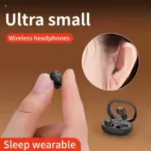 Invisible In Ear Bluetooth Earphones - Sleeping On The Side Without Pressing Your Ears, Unable To Take Off During Exercise, Bass 6D Sound Effects, Low Latency, Dual Noise Cancellation, And Sleep/game Modes, A Gift For Girlfriends/boyfriends view 9
