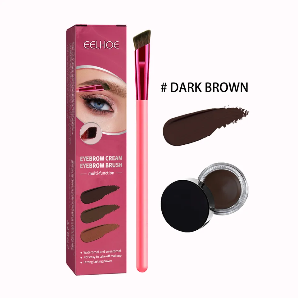 EELHOE Multi-functional Eyebrow Brush Set For Filling, Shaping, And Coloring Smooth Eyebrows Makeup Kit view 4