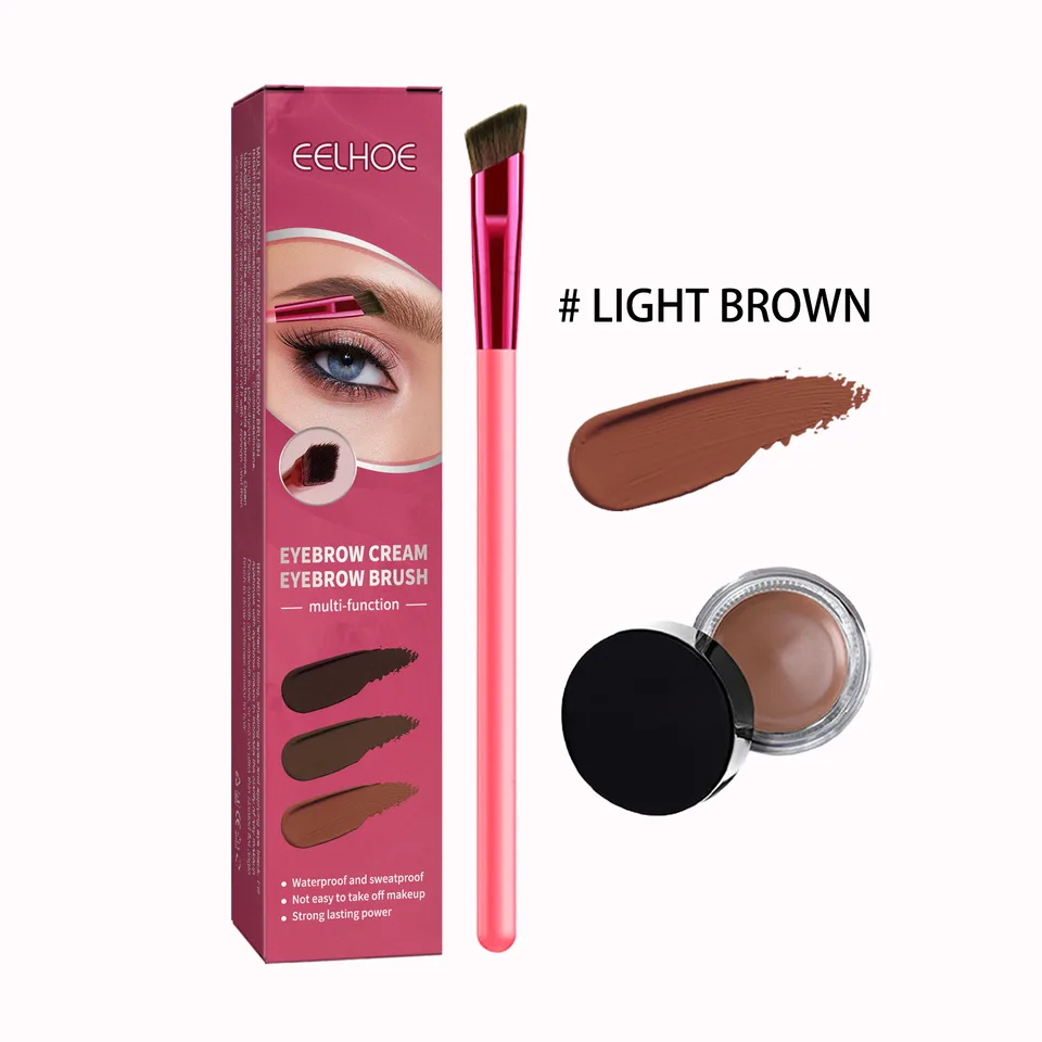 EELHOE Multi-functional Eyebrow Brush Set For Filling, Shaping, And Coloring Smooth Eyebrows Makeup Kit view 3