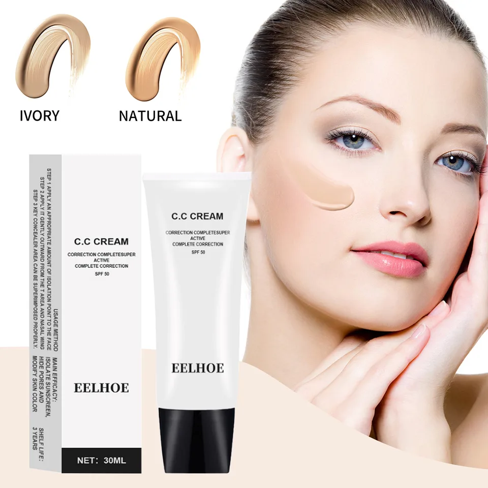 EELHOE Pre-Makeup Primer, A Moisturizing, Concealing, Skin-brightening, And Smooth Pre-makeup Foundation