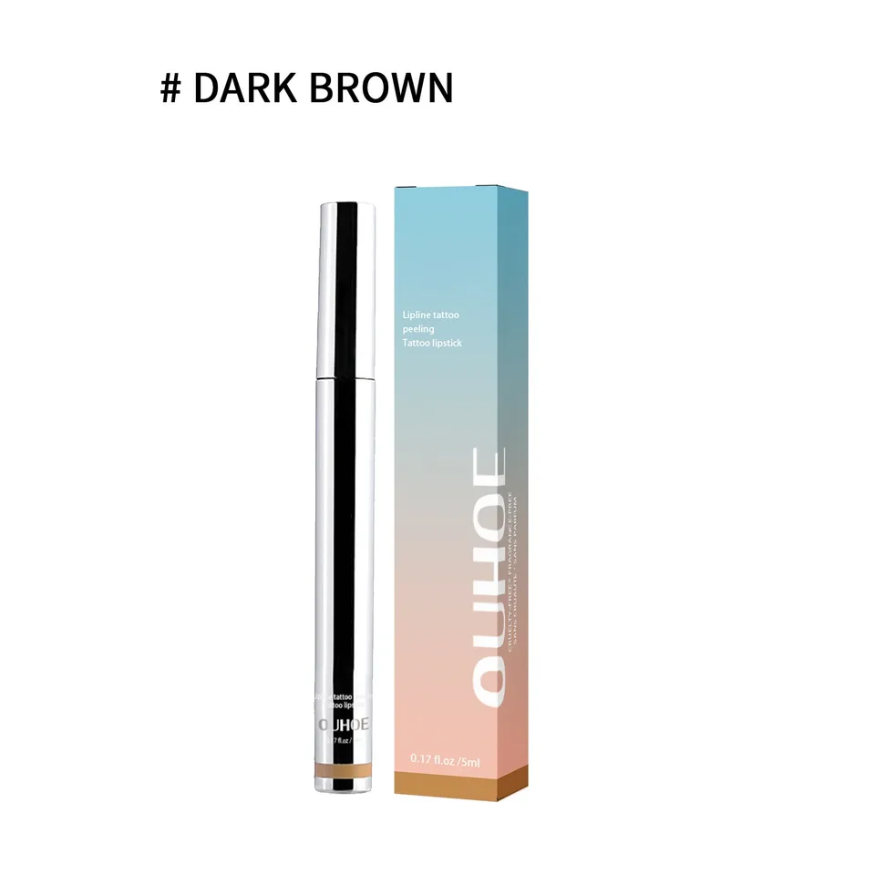 Mineral OilOUHOE Peel Off Lipliner Plump Lip Lines Show Lip Color Without Taking Off Makeup Peel Off Lipliner view 3