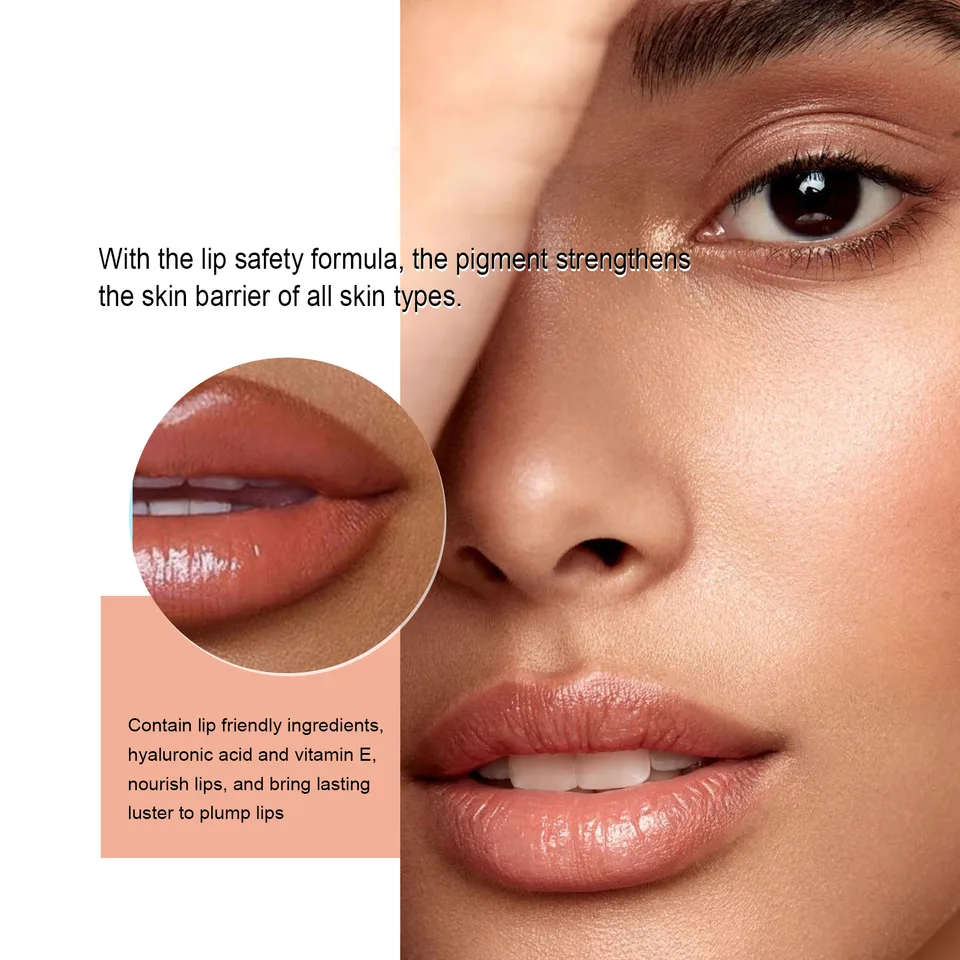 Mineral OilOUHOE Peel Off Lipliner Plump Lip Lines Show Lip Color Without Taking Off Makeup Peel Off Lipliner view 4