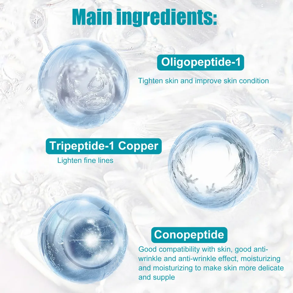 EELHOE Aquatic Dendrobatid Peptide Anti-Wrinkle Serum For Skin Repair, Targeting Fine Lines Around The Eyes And Mouth, And Firming Wrinkles For Enhanced Skincare view 2