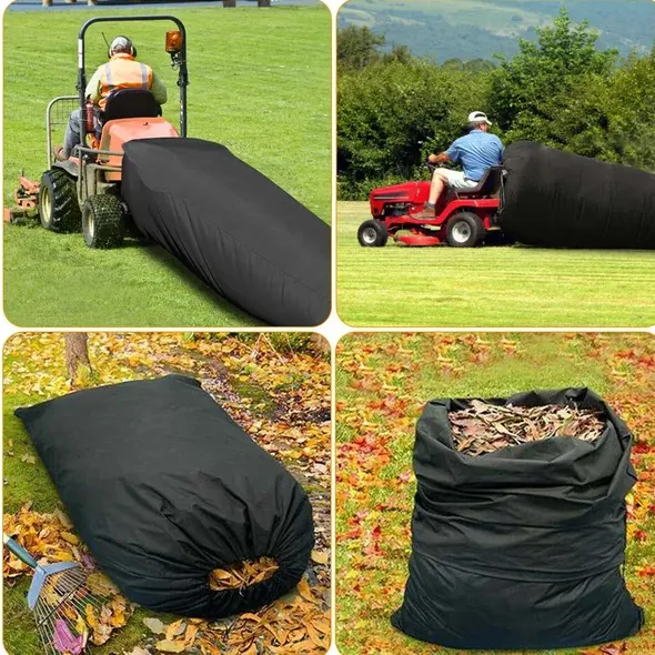 Lawn Tractor Leaf Bag 54 Cubic Feet Standard Garden Waste Bag With 112in Opening view 4
