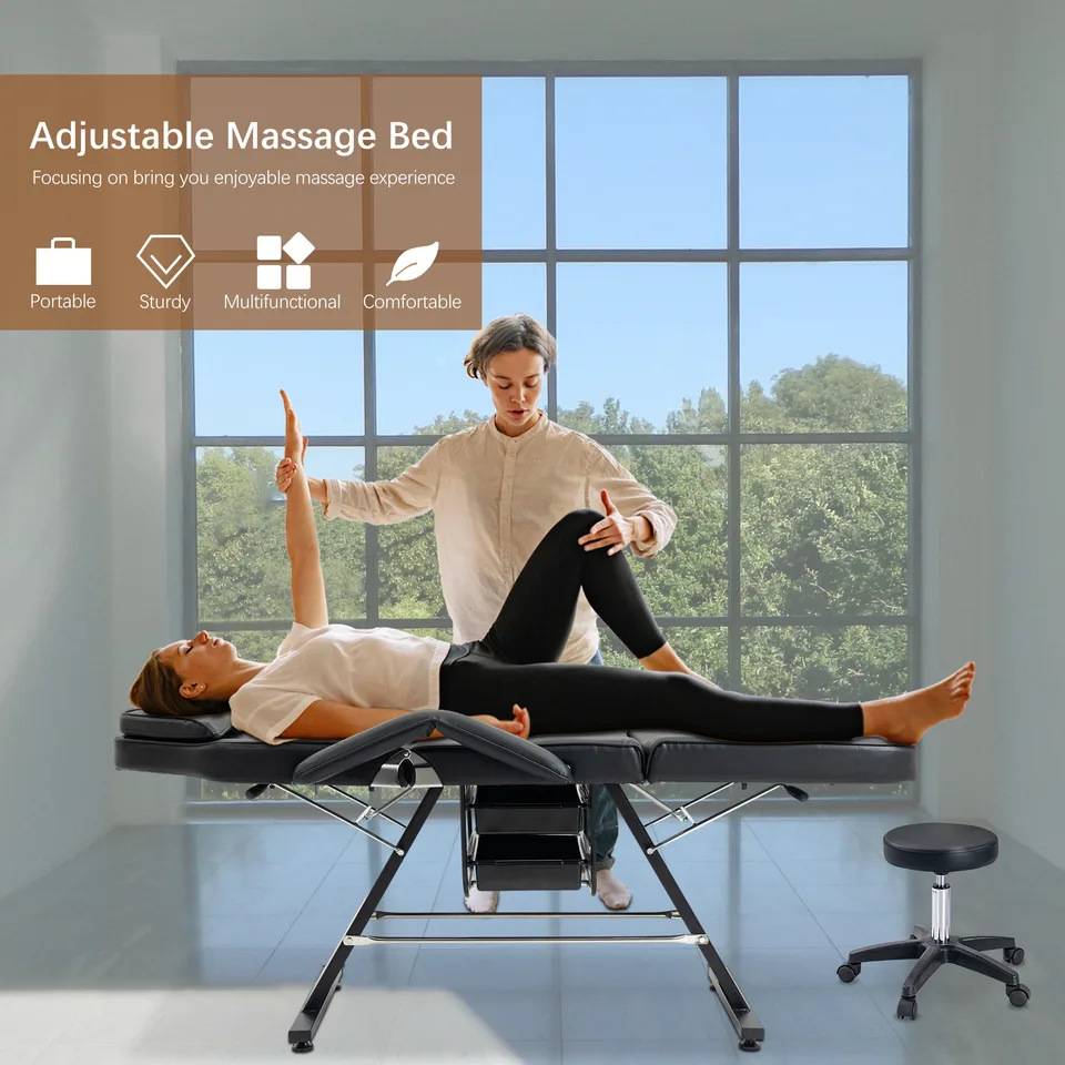 Metal Massage Salon Tattoo Chair view 3