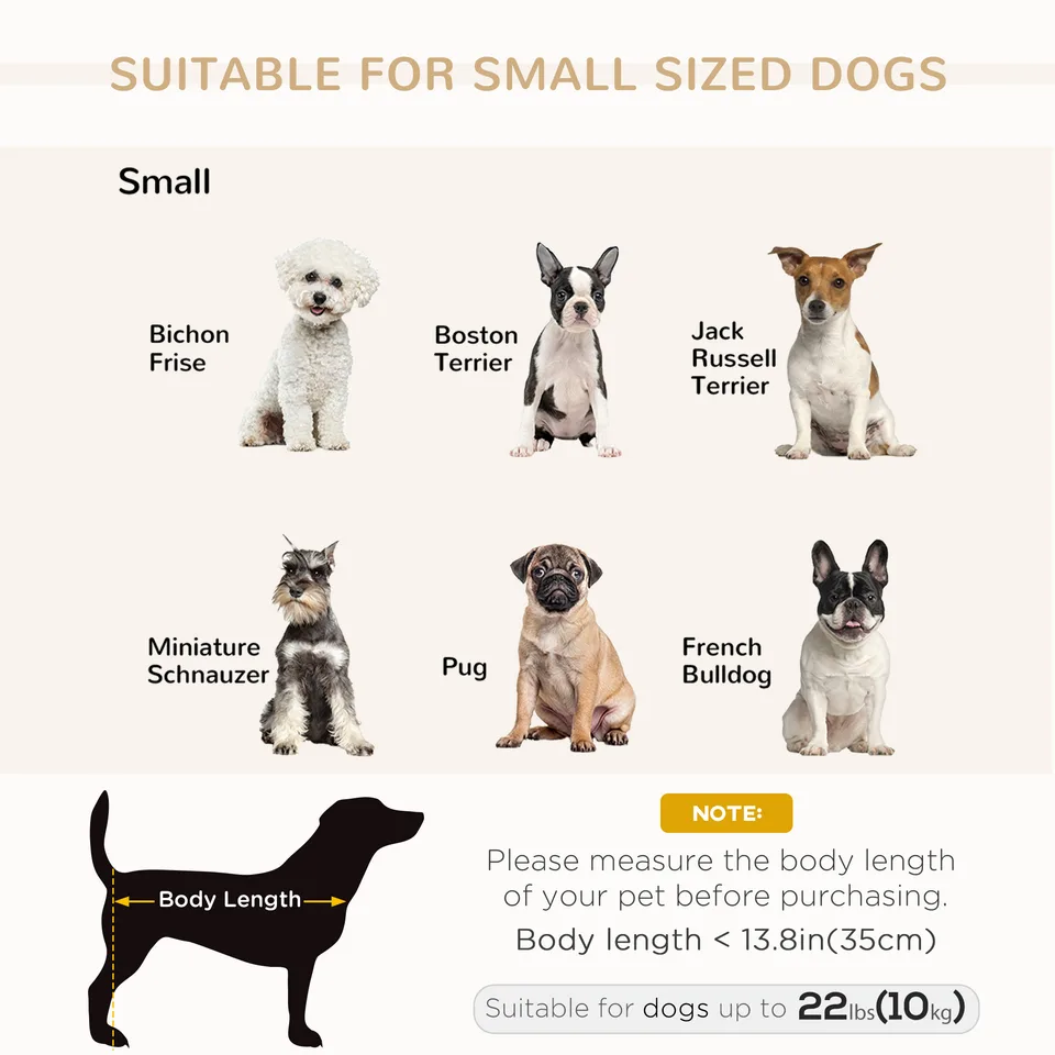 Luxury Small Dog Bed With Hidden Storage view 2