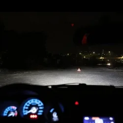 Silver Integrated Car Headlights view 2